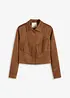 Imitatieleren jas in wildleder look, bonprix