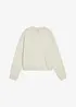 Oversized sweater van biologisch katoen, bonprix