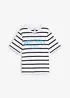 Gestreept T-shirt van puur katoen, bonprix