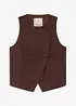 Gilet in een soepele visosemix, bonprix
