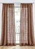 Transparant gordijn in linnen look (1 stuk), bonprix