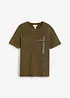 T-shirt in washed out look van biologisch katoen, bonprix