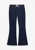 Flared jeans mid waist, bonprix