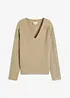 Trui met V-hals, bonprix