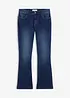 Flared jeans, low waist, bonprix
