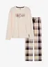 Pyjama met een zachte broek in een geschenktasje, bonprix