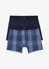 Midi boxer met katoen, strak (set van 2), bonprix