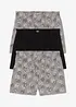 Wijde boxershorts van biologisch katoen (3-pack), bonprix