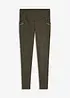 Thermo legging met reflecterende details en zakje voor smartphone, bonprix
