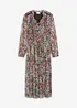 Chiffon jurk met paisley dessin, bonprix