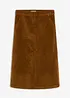 Corduroy midirok, bonprix