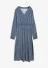 Midi jurk van soepele viscose, bonprix