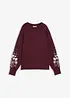Sweater in een katoenmix, bonprix