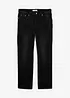 Regular fit jeans van puur katoen met een comfortband, straight, bonprix