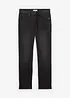 Classic fit sweat jeans met een comfortband, straight, bonprix