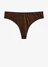 Maxi string van glanzend materiaal, bonprix