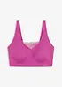 Feel Comfort lasercut bralette met gevulde cups, bonprix