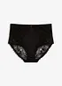 Tailleslip met glanzend materiaal, bonprix