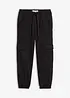 Thermo Regular Fit cargo broek met jersey voering, bonprix