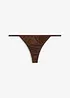Tanga string van glanzend materiaal, bonprix