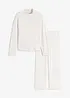 Oversized huispak van zacht ribmateriaal, bonprix