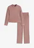 Oversized huispak van zacht ribmateriaal, bonprix