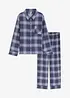 Geweven flanellen pyjama, bonprix