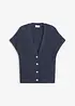 Mouwloos vest met decoratieve knopen, bonprix