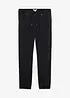 Relaxed Fit instapbroek van katoen-twill, tapered, bonprix