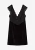 Fluwelen jurk, bonprix