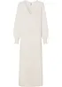Gebreide oversized midi jurk, bonprix