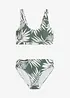 Bralette bikini (2-dlg. set) met gerecycled polyamide, bonprix