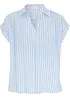 Blouse van soepele viscose, korte mouw, bonprix