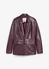 Leren blazer van lamsnappa, bonprix