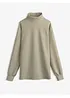 Scuba-shirt met opstaande kraag, bonprix