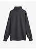 Scuba-shirt met opstaande kraag, bonprix