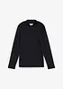 Longsleeve met opstaande kraag, bonprix