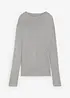 Geribd shirt in een viscosemix, bonprix