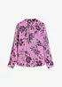 Satijnen tuniek met viscose, bonprix