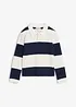 Polo-sweater van biologisch katoen, bonprix