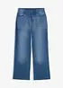 Loose fit stretch jeans, straight, met verstelbare band, bonprix