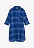 Flanellen meisjes blousejurk, bonprix