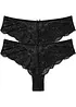 Brazilian slip (set van 2), bonprix