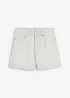 Jeans short high waist, low stretch, bonprix