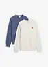 Sweater (set van 2), bonprix