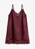 Slipdress met glanseffect, bonprix