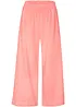 Culotte met linnen, tot op de kuit, bonprix