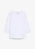 Shirt met 3/4 mouwen van biologisch katoen, bonprix