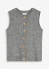 Fijngebreide bodywarmer, bonprix