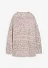Oversized trui van noppengaren, bonprix